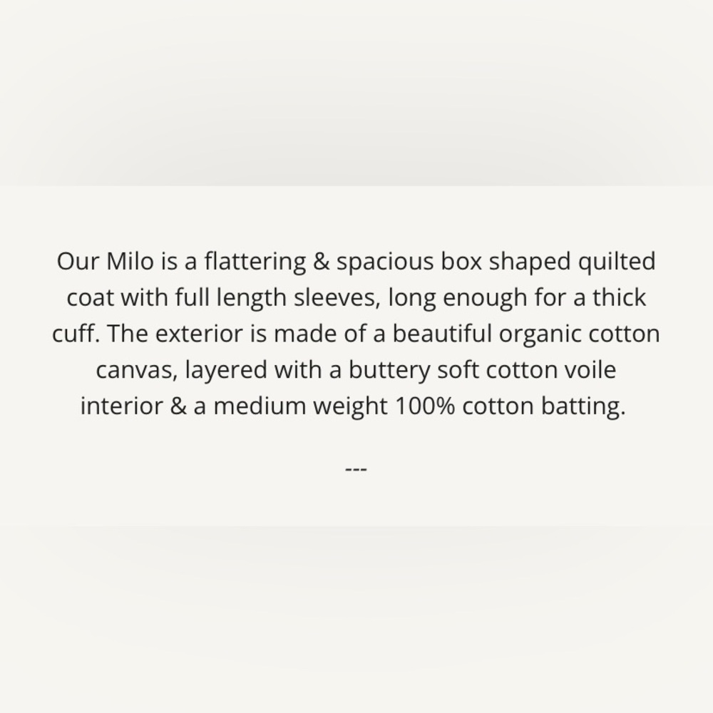 SOLD Seek Shelter Quilted Milo Coat in Cobalt Blue - Picture 6 of 9
